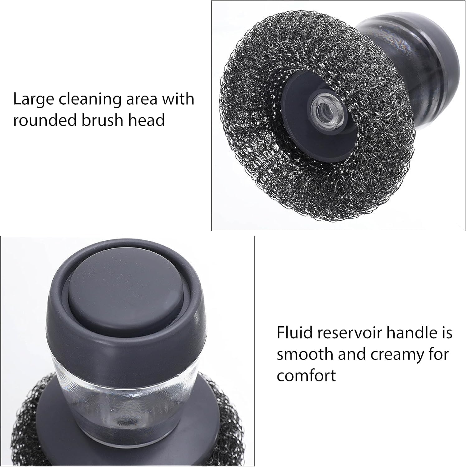 Soap Dispensing Dish Brush – Palm Brush