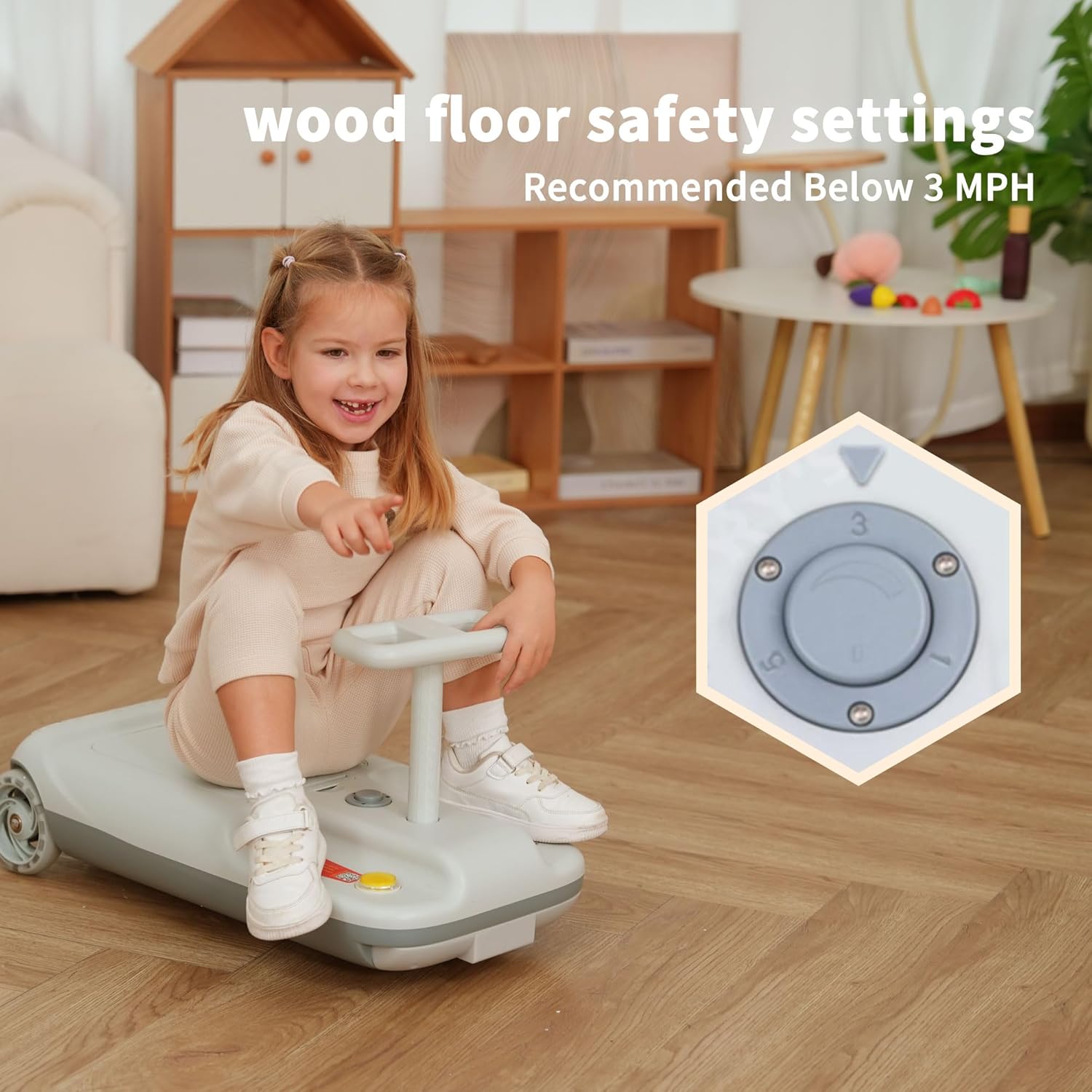 KIDSCLEANCAR: Portable Go Kart, 12v Race Car Ride