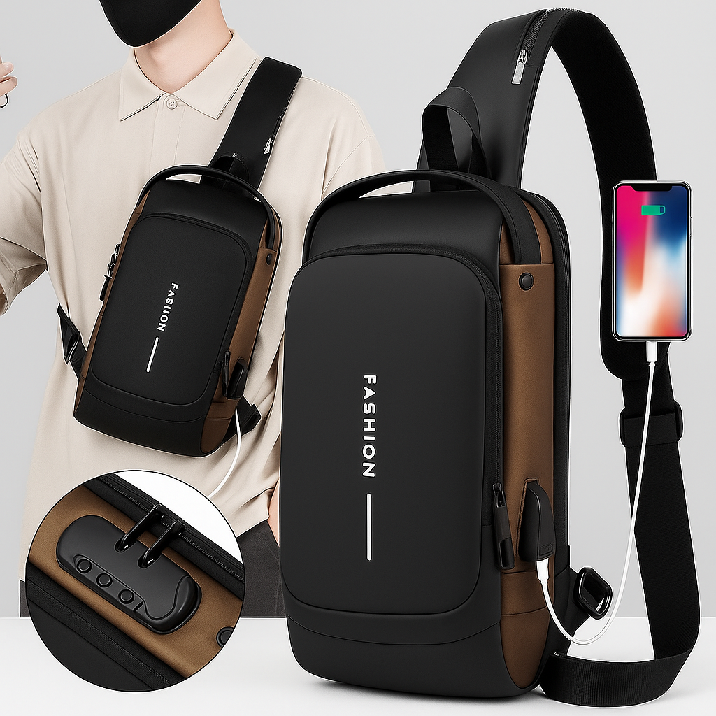 Unisex Crossbody Sling Bag