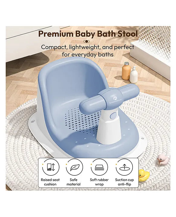 StarAndDaisy Baby Bath Bather Stand, Non-Slip Bath Chair for Baby Support Seat