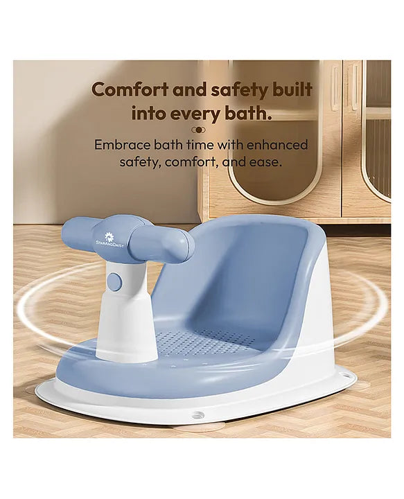 StarAndDaisy Baby Bath Bather Stand, Non-Slip Bath Chair for Baby Support Seat