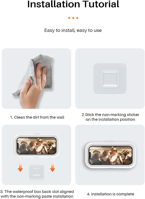 Everhype Shower Phone Holder