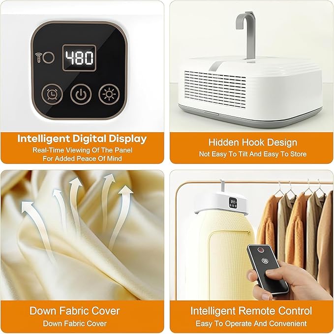 Electric Cloth Warmer - Portable Cloth Warming Machine for Home